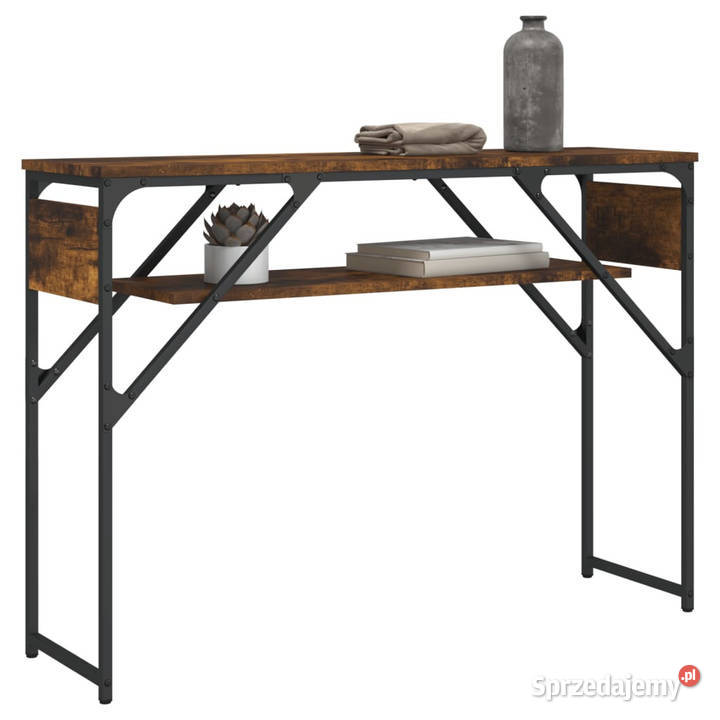 Stolik konsolowy przydymiony dąb 105x30x75 Stoły Warszawa