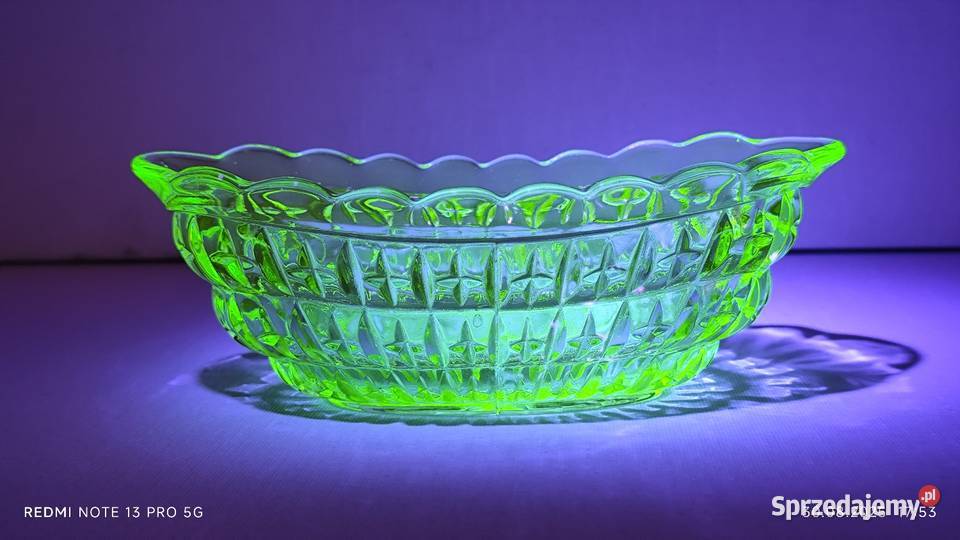 Szkło Uranowe Gondola Wiązów