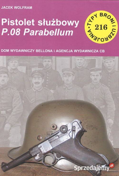 Pistolet służbowy P08 Parabellum Łódź