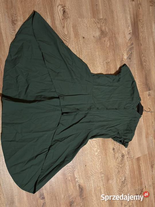 Zielona sukienka Esprit rozmiar 36 zapinana na Przykona