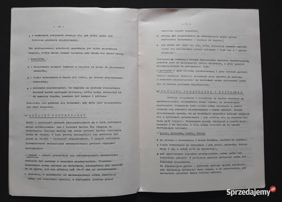 Michał Prymka Agrotechniczne metody walki z Koźminek