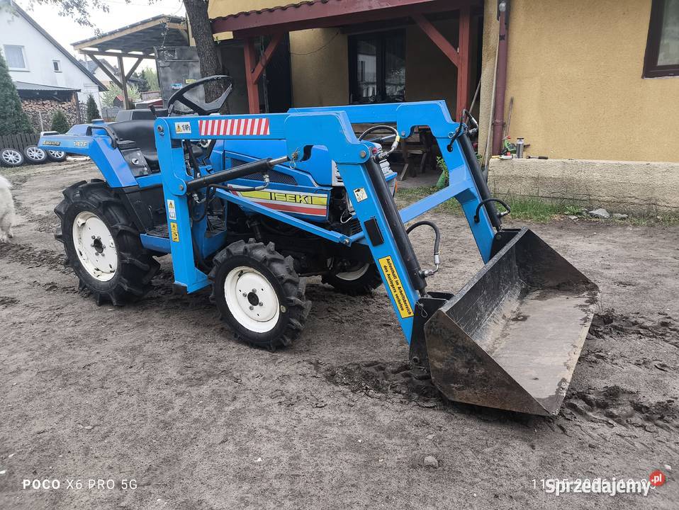 Traktorek 4x4 iseki z turem nowe opony Czersk
