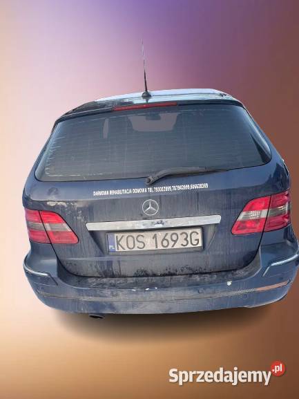 MercedesBenz Klasa B W245 BKlasa 2007 benzyna 20 małopolskie