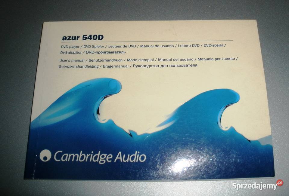 Odtwarzacz DVDCD Cambridge Audio azur 540 D małopolskie Kraków