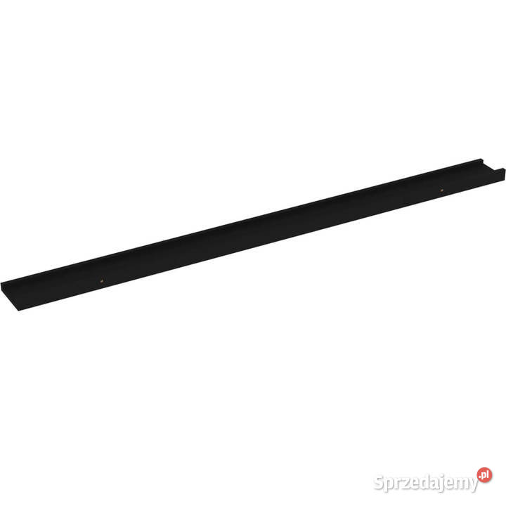 Półki ścienne 2 czarne 115x9x3 WM326666 Warszawa sprzedam