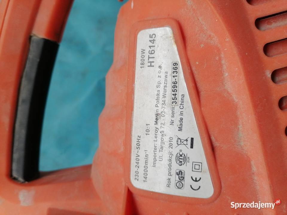 Odkurzacz do liści i styropianu Bielsko-Biała sprzedam