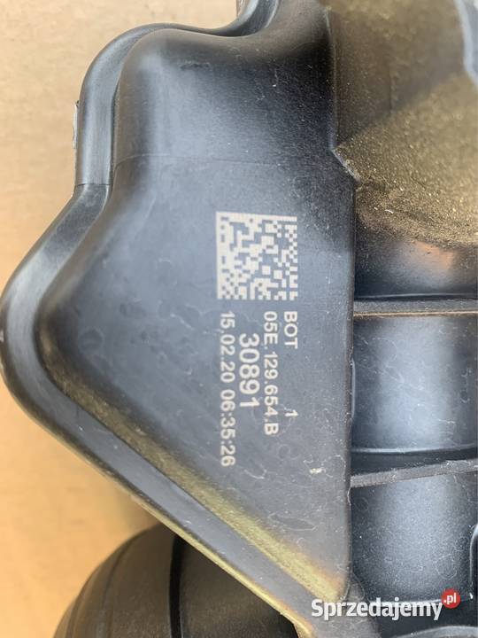 Rura przewód powietrza 05E129654B vw troc 15 tsi osobowe zachodniopomorskie Szczecin