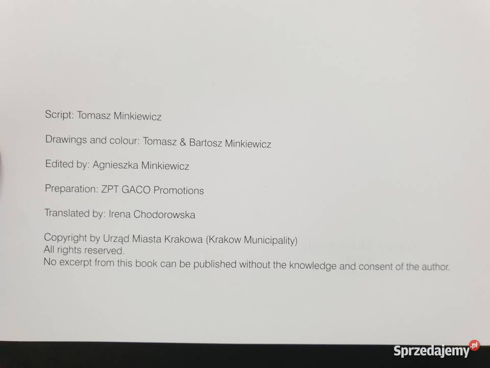 A little soul in Krakow komiks w języku Europejskie pomorskie Gdynia