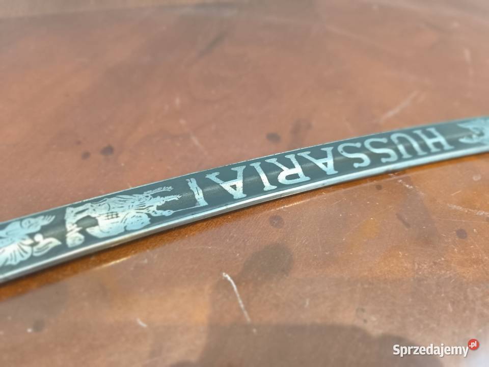 Piękna szabla polska Hussaria Jessus Maria Josef Łódź sprzedam