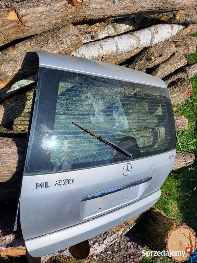 W163 ml klapa bagażnika szyba tył mercedes benz Rok produkcji 2004 Pułtusk