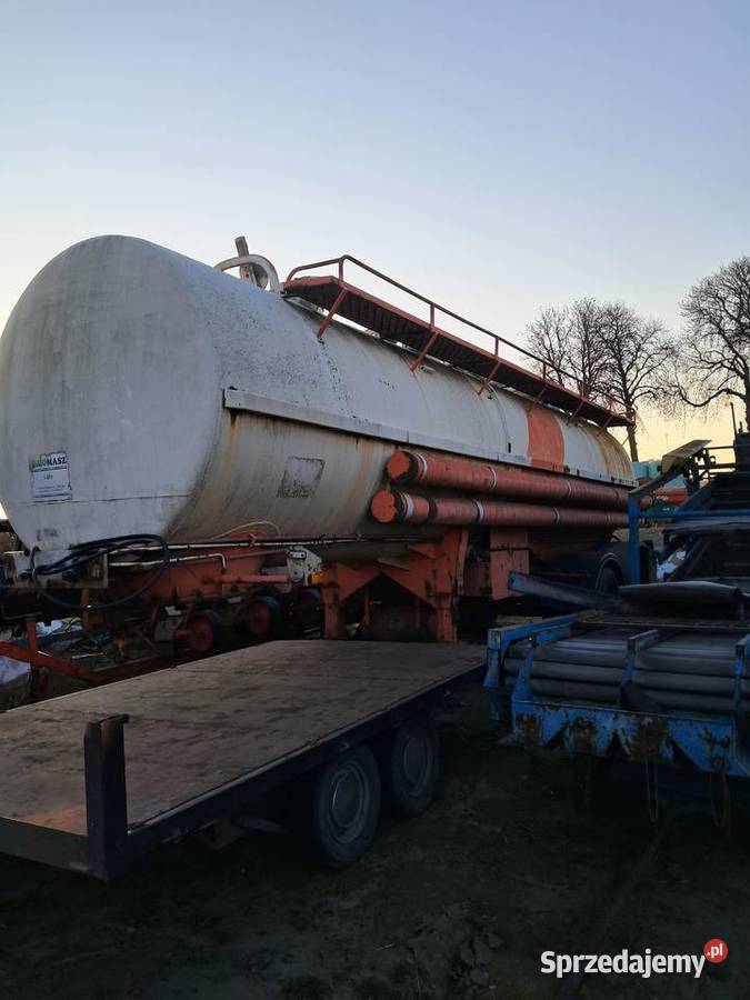 Beczka do gnojowicy naczepa sprzedam