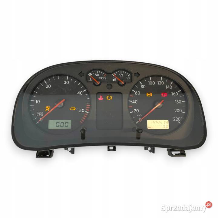 LICZNIK ZEGARY 1J0920800E VW Golf IV Bora 19 TDI osobowe Wyposażenie wnętrza
