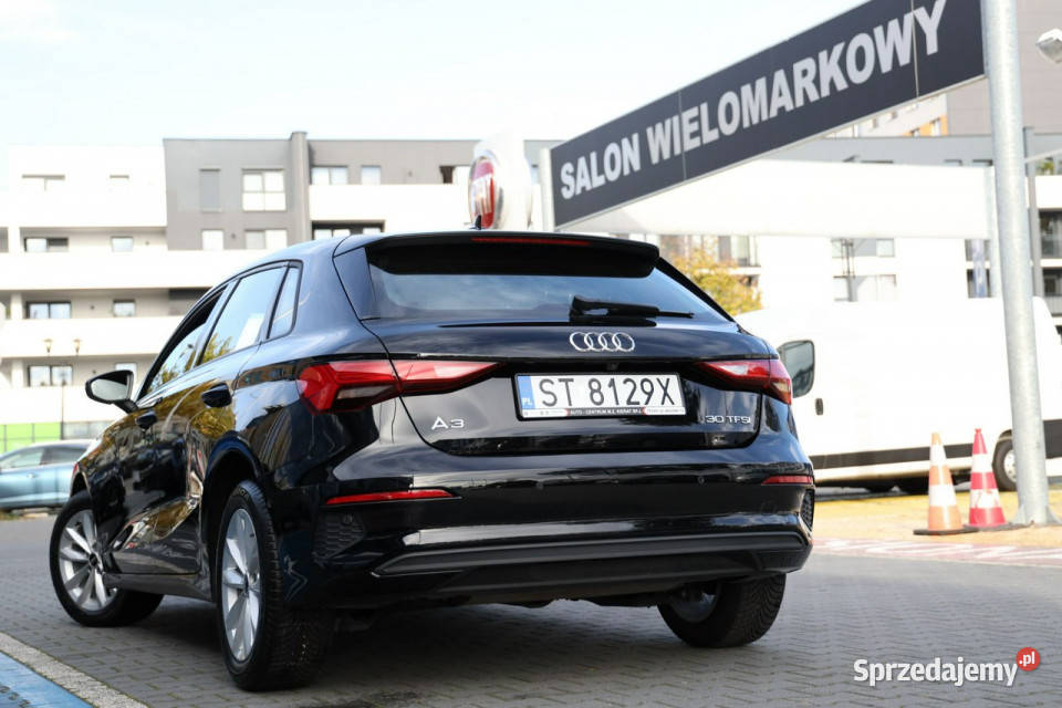 Audi A3 Sportback 10 110 TFSI DSG gwarancja 8Y Rok produkcji 2022 Tychy