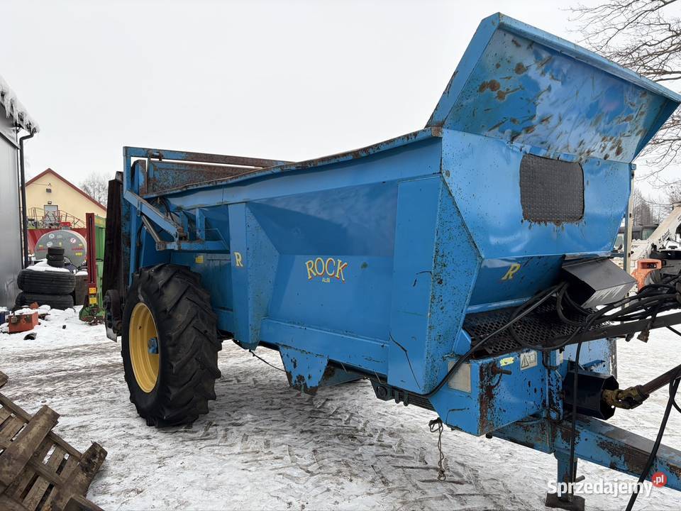 Rozrzutnik obornika Rock 8 ton pionowe walce Myszyniec