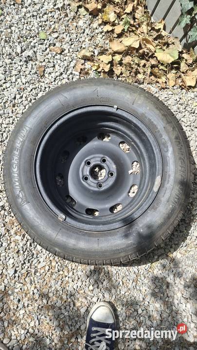 Felga stalowa VW Audi 5x112 15 z oponą 1956515 stalowe