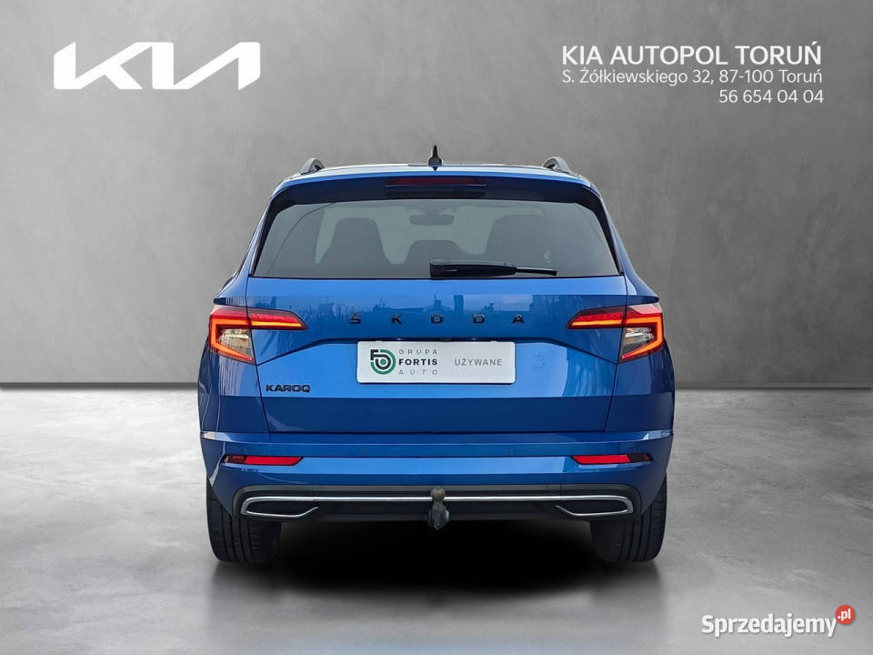 koda Karoq 15 TSI 150 DGS Sportlineserwis Toruń