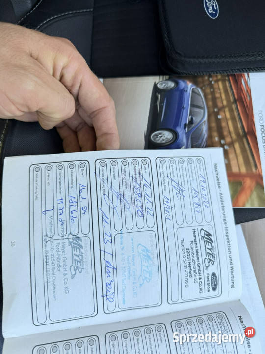 Ford Focus TIANIUM Bezwypadkowy bogato światła LED