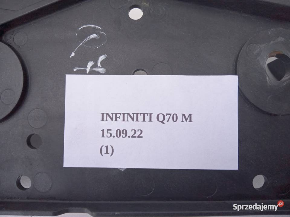 ŚLIZG LAMPY PL PRZÓD INFINITI Q70 M30 M35 M37 zderzaki