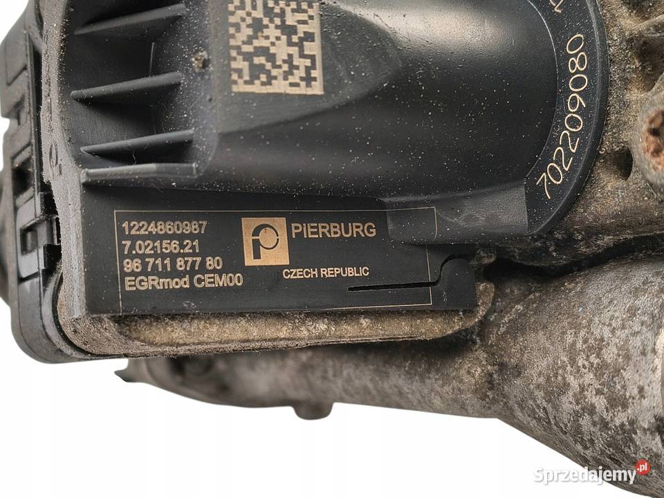 ZAWÓR EGR Citroen C4 Peugeot 307 Ford Focus 16 Chełm sprzedam