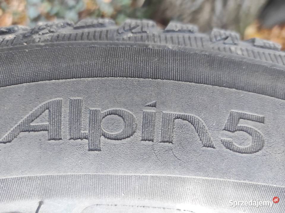 Michelin Alpin 5 19565 R15 zimówki komplet śląskie Katowice