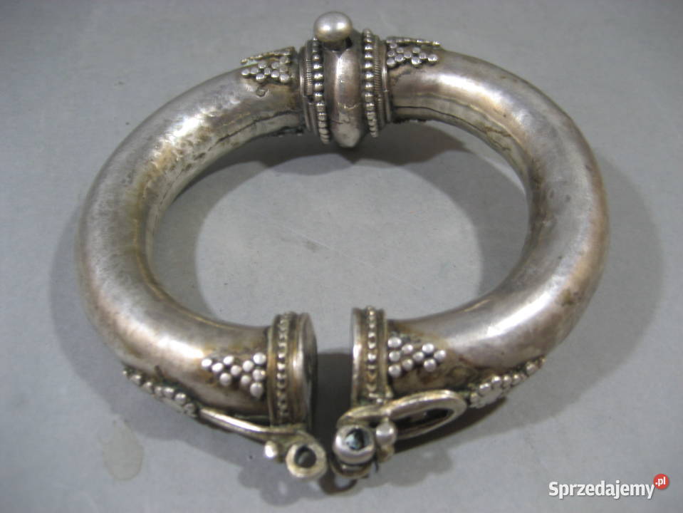 Bransoleta Orientalna Srebrna 121 gr