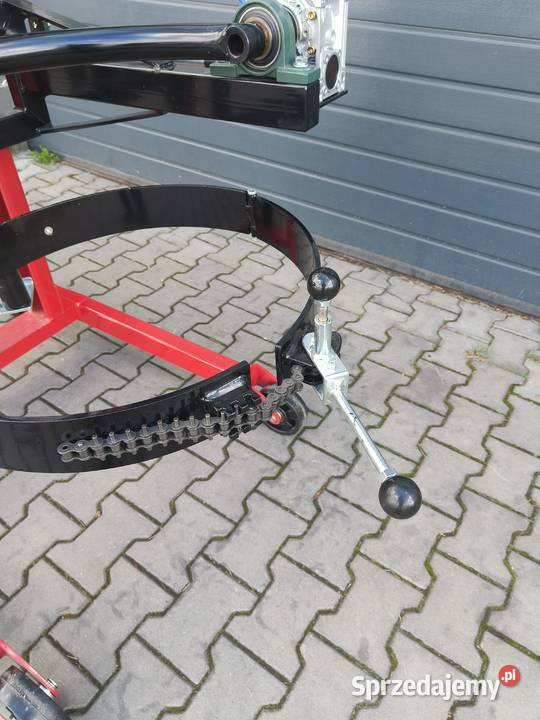 Wózek podnośnikowy do beczek i przelewania Kornica