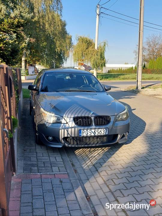 BMW Seria 5 E60 520d 202 automat ZF6HP Mpakiet Rok produkcji 2008 Seria 5 Ostrów Wielkopolski