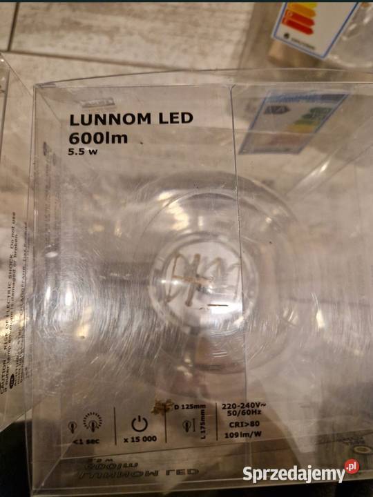 Żarówki Ikea Lunnom Led 600Im 55w Białogard
