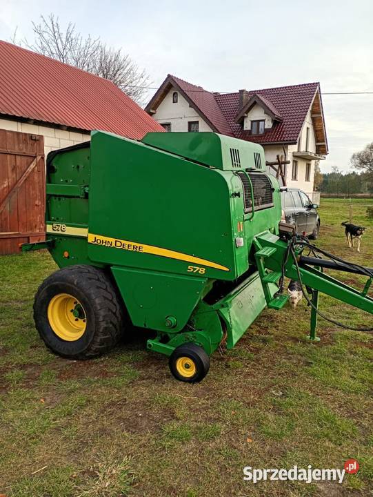 Prasa belująca John Deere 578 Premium Szeroki podbieracz Zalas