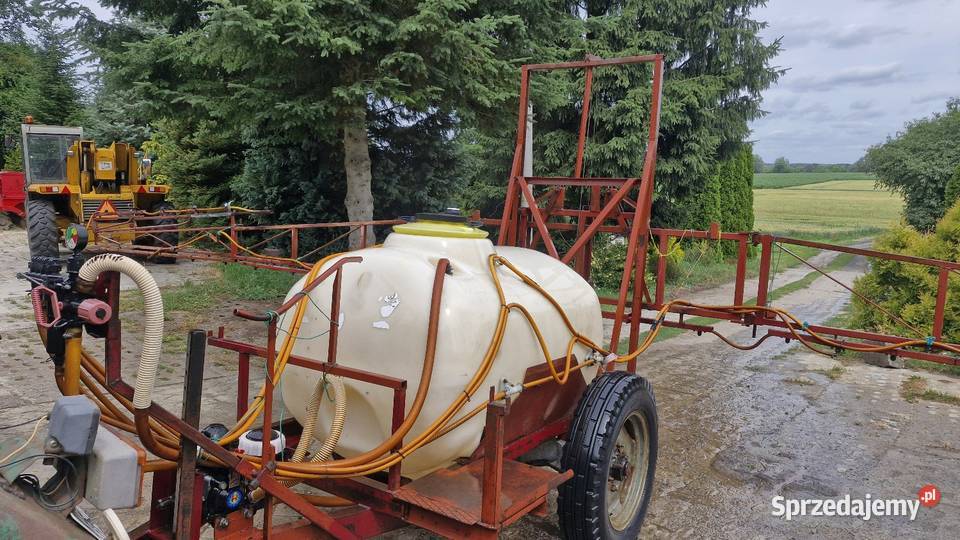 Opryskiwacz ciągany 1000l pilmet jarmet 18m nieuszkodzony Solec Kujawski