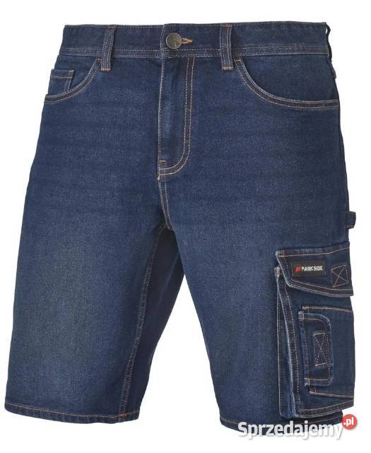 PARKSIDE męskie jeansowe szorty robocze z pętlą Ełk