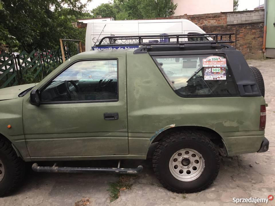 Opel Frontera 20 8V BenzGaz Lekko Uszkodzony Warszawa
