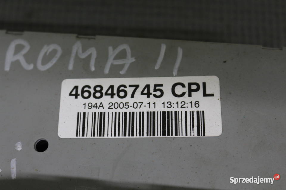 FIAT CROMA 2 SKRZYNKA BEZPIECZNIKÓW 46846745 CPL dolnośląskie Prochowice
