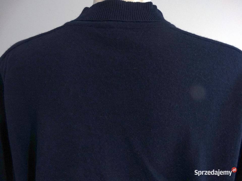 Sweter Wełniany Krótki Rękaw w stylu Polo do Swetry i golfy