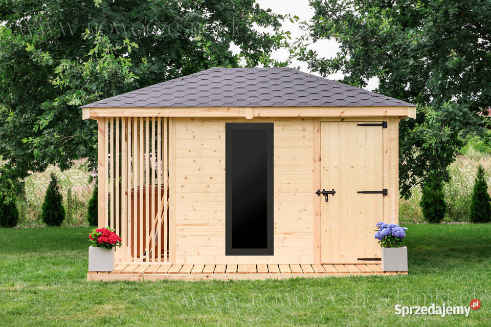 Domek ogrodowy Arezzo 1 wym 4x3m Producent Rzeszów