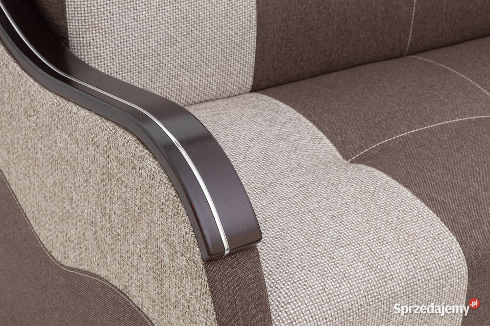 Wersalka Tapicerowana Brązowa EWA Stalowa Wola