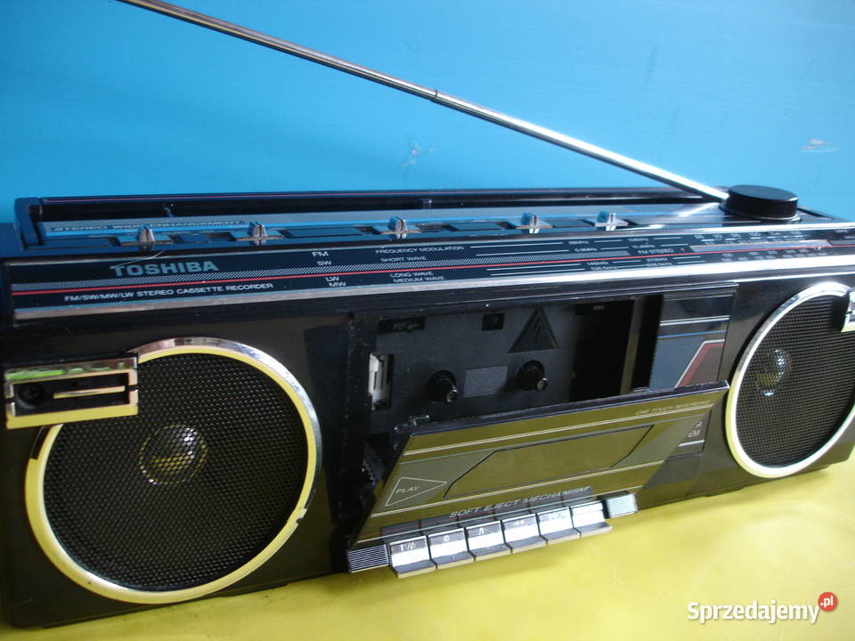 Radiomagnetofon TOSHIBA RT8016 lubuskie Zielona Góra