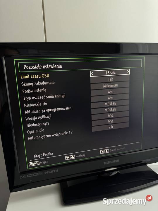 Telewizor Telefunken 22 LED Slim pilot 22cale Kielce
