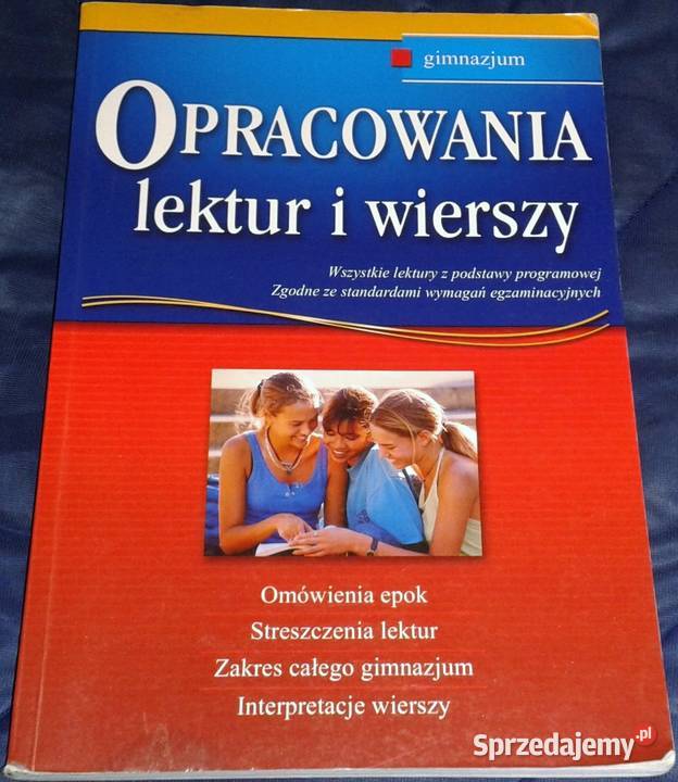 Opracowania lektur i wierszy. Gimnazjum - B. Wojnar, Stopka
