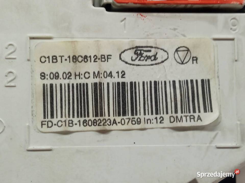 PANEL STEROWANIA C1BT18C612BF Ford Fiesta Mk7