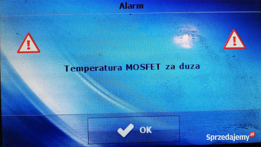 Defro TECH sterownik uszkodzony czujnik mosfet Bełchatów