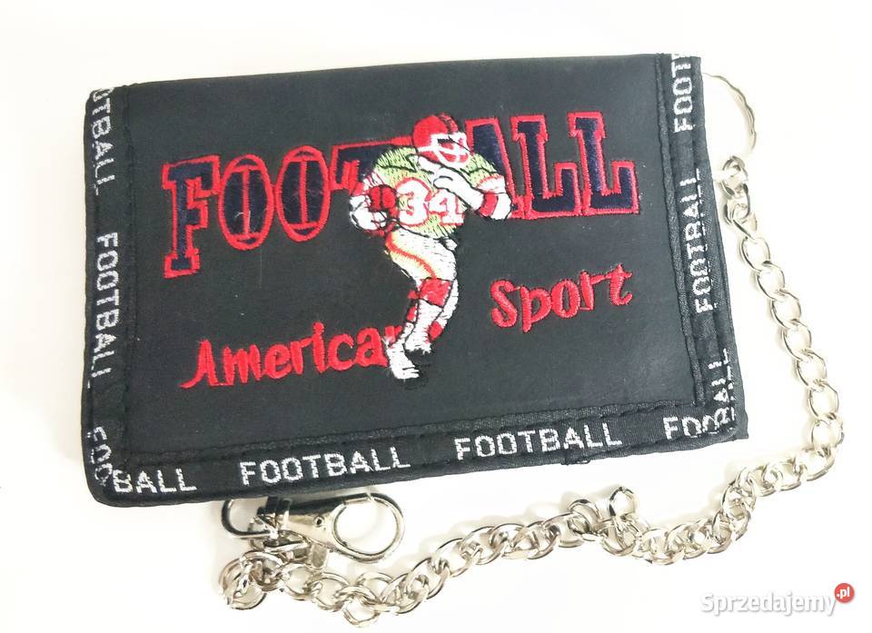 Portfel Football American Sport Dla mężczyzn Nysa sprzedam