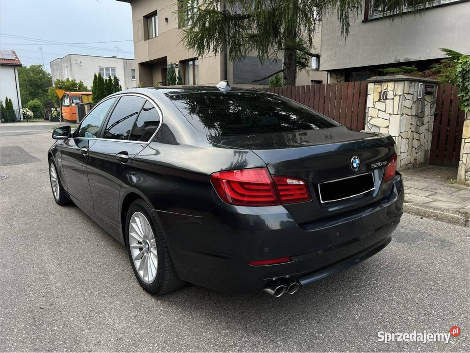 BMW SERIA 5 F10 520d 184 FULL PIĘKNA ZADBANA wielkopolskie Turek