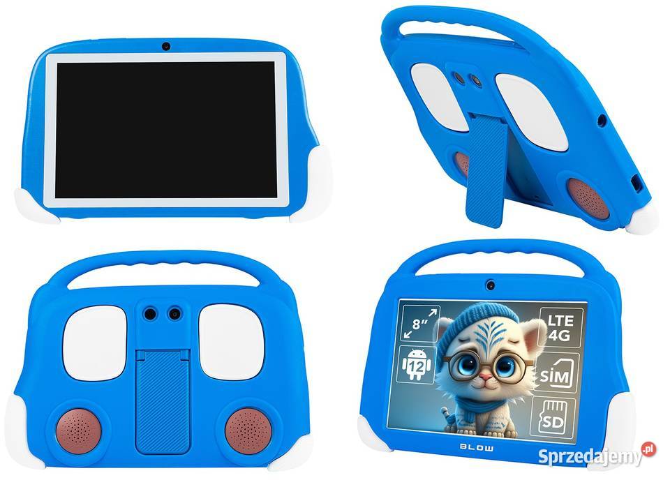 Tablet Edukacyjny Dzieci KIDSTAB 8 Konsola 4G Białystok