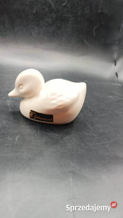 Figurka ceramiczna ptak kaczka Johansson Zamość