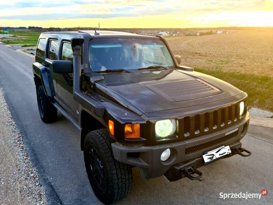 Hummer H3 37i gaz 4x4 zamiana napęd 4x4 H3 Wasilków