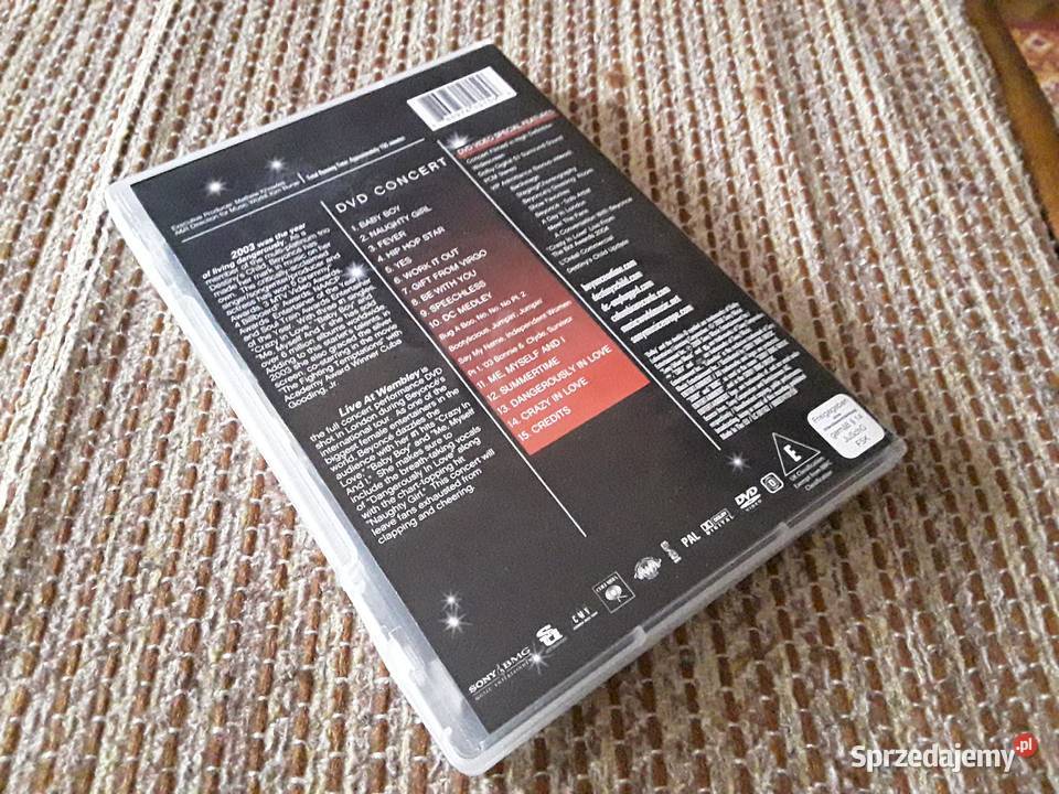 Dvd Beyonce Live at Wembley małopolskie Grybów
