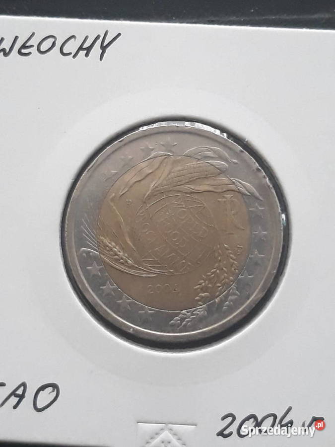 2 Euro Włochy 2004 r Żywność Świata FAO Konin