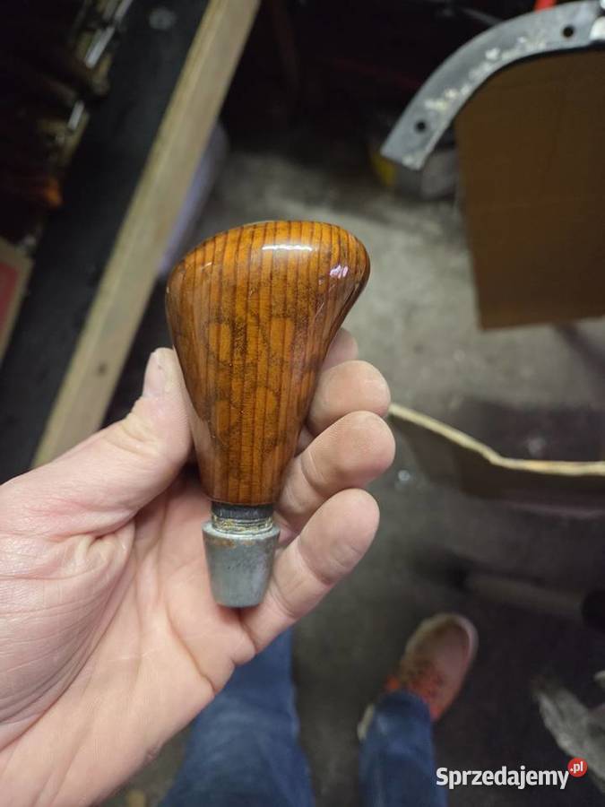 Mercedes w123 drewniana galka biegow Gałki i mieszki