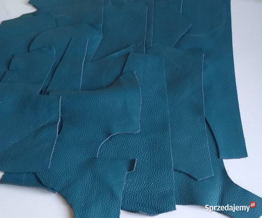 Skóra 485 Licowa Włoska średnie i małe kawałki sprzedam